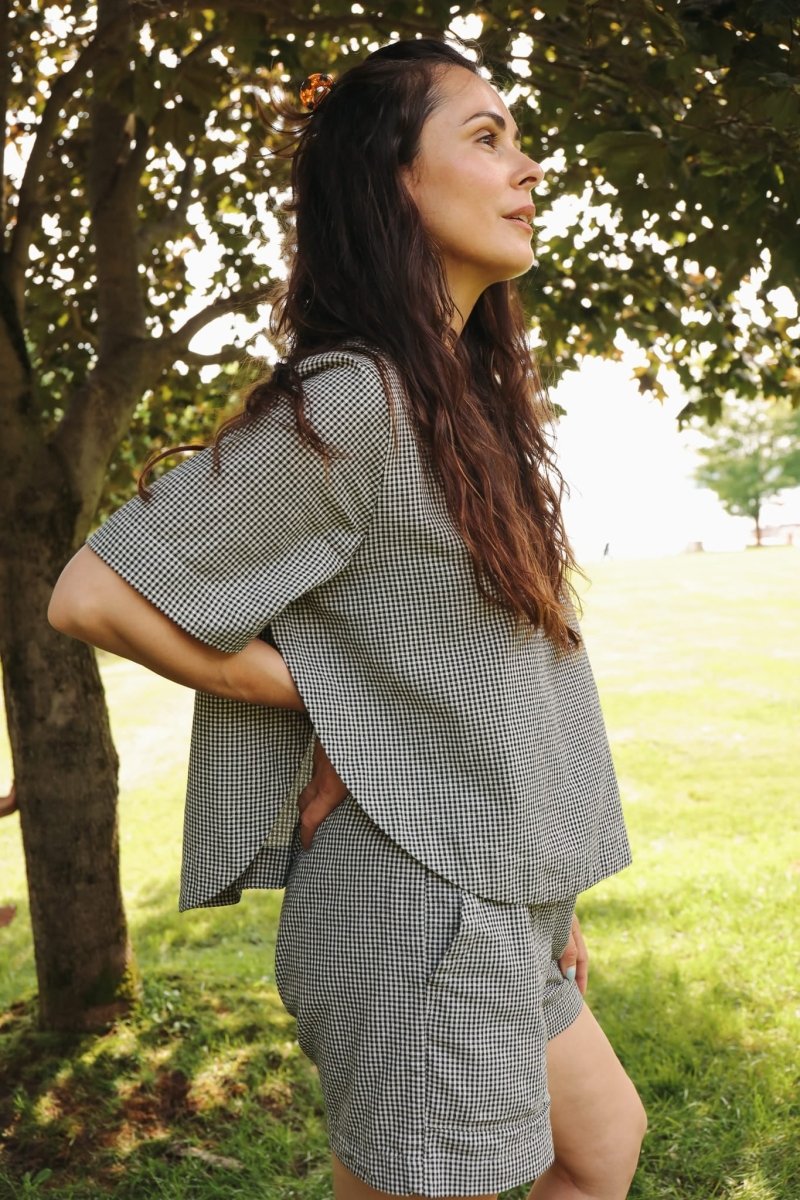*NEW* Harika Shirt - Gingham -  - OddBird Co.