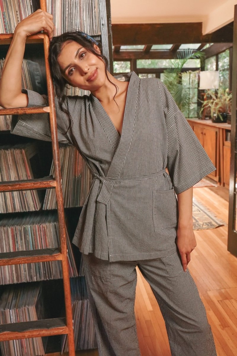 *NEW* Kardeş Loungewear Separates - Gingham - LEKSGINGPXS - OddBird Co.