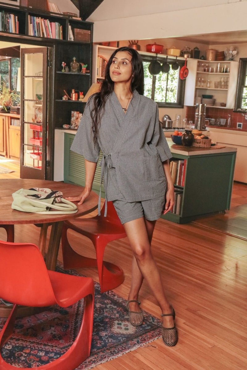 *NEW* Kardeş Loungewear Separates - Gingham - LEKSGINGTXS - OddBird Co.