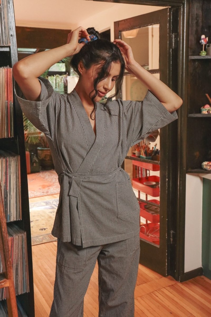 *NEW* Kardeş Loungewear Separates - Gingham - LEKSGINGTXS - OddBird Co.