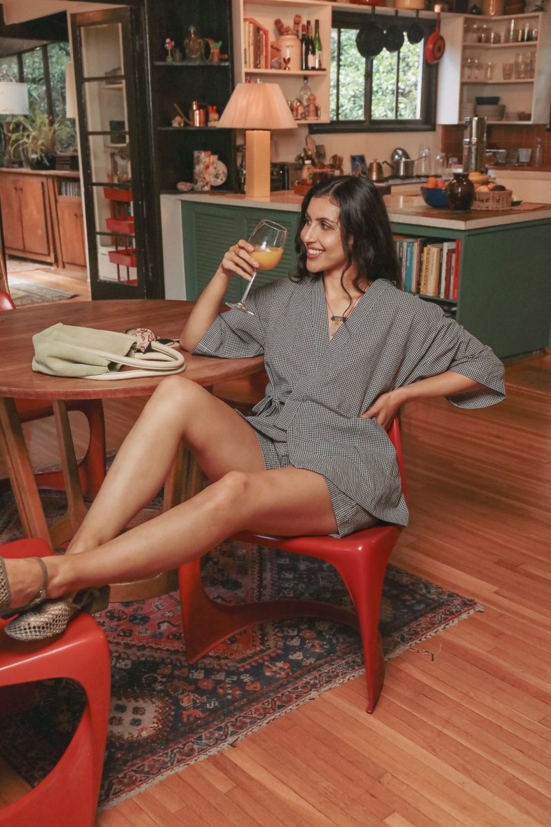 *NEW* Kardeş Loungewear Separates - Gingham - LEKSGINGTXS - OddBird Co.