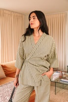 *NEW* Kardeş Loungewear Separates - Minted Stripe - PLEKSTRIXS - OddBird Co.