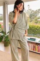 *NEW* Kardeş Loungewear Separates - Minted Stripe - PLEKSTRIXS - OddBird Co.