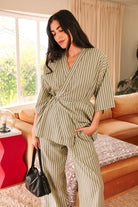 *NEW* Kardeş Loungewear Separates - Minted Stripe - PLEKSTRIXS - OddBird Co.