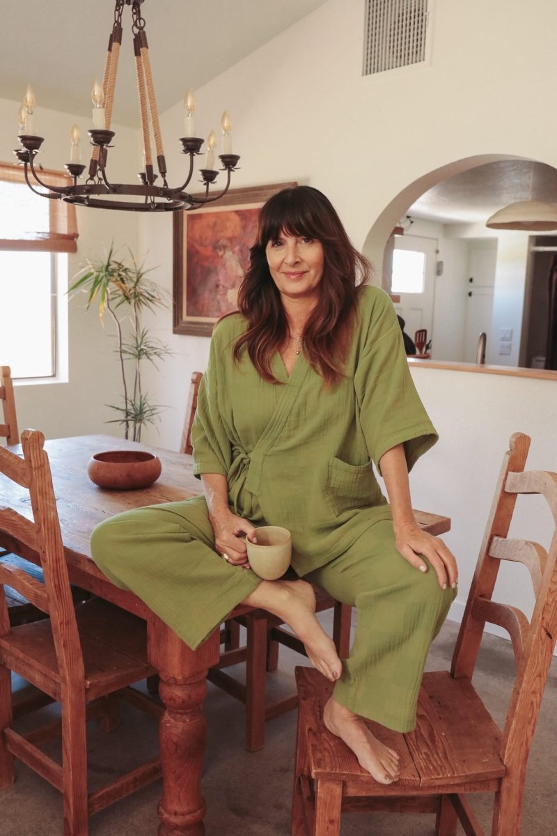 *New* Kardeş Loungewear Separates - Yeşil - PLEKLYSLXS - OddBird Co.