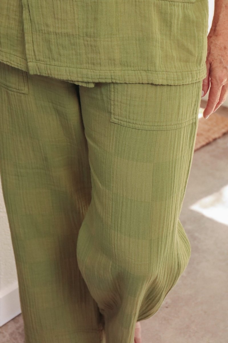 *New* Kardeş Loungewear Separates - Yeşil - PLEKLYSLXS - OddBird Co.