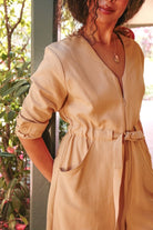 *NEW* Limited Edition Divane Jumpsuit - Long - Sleeve - JLEDIVANLSKHKIXXS - OddBird Co.