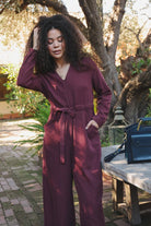 *NEW* Limited Edition Divane Jumpsuit - Long - Sleeve - JLEDIVANLSKHKIXXS - OddBird Co.