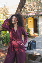 *NEW* Limited Edition Divane Jumpsuit - Long - Sleeve - JLEDIVANLSKHKIXXS - OddBird Co.