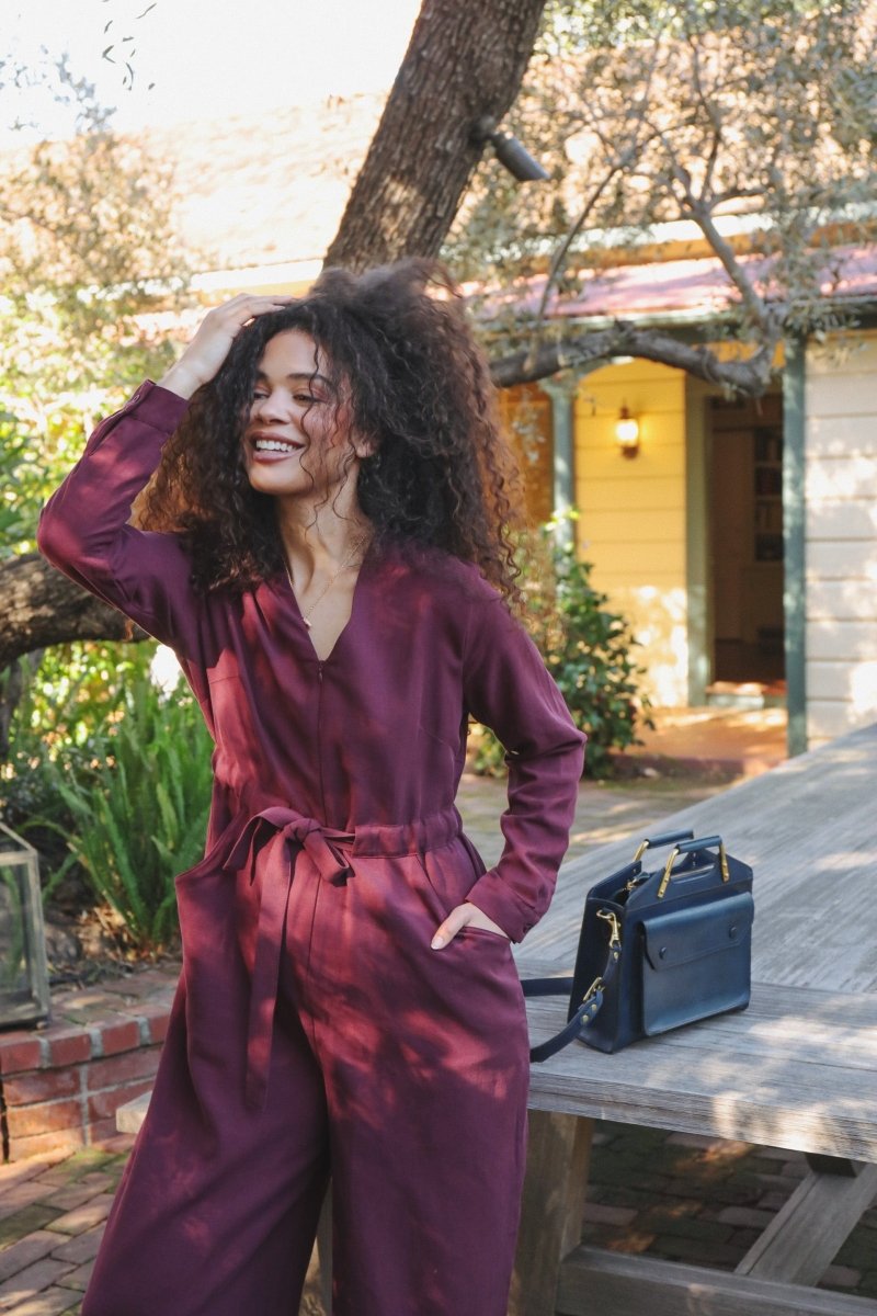 *NEW* Limited Edition Divane Jumpsuit - Long - Sleeve - JLEDIVANLSKHKIXXS - OddBird Co.