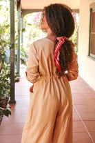 *NEW* Limited Edition Divane Jumpsuit - Long - Sleeve - JLEDIVANLSKHKIXXS - OddBird Co.