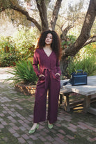 *NEW* Limited Edition Divane Jumpsuit - Long - Sleeve - JLEDIVANLSPLUMXXS - OddBird Co.