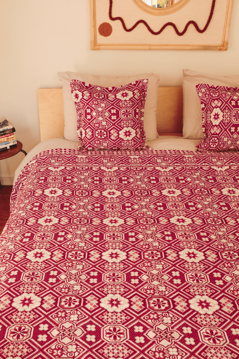 OddBird Blankets *NEW* Limited Edition Mosaic Handwoven Blanket - King