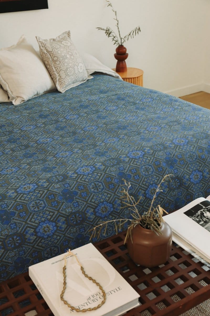 OddBird Blankets *NEW* Limited Edition Mosaic Handwoven Blanket - King