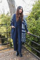 *NEW* Limited Edition Sarıl 4 - Way Knit - Indigo & Slate - OLESARILPNS - OddBird Co.