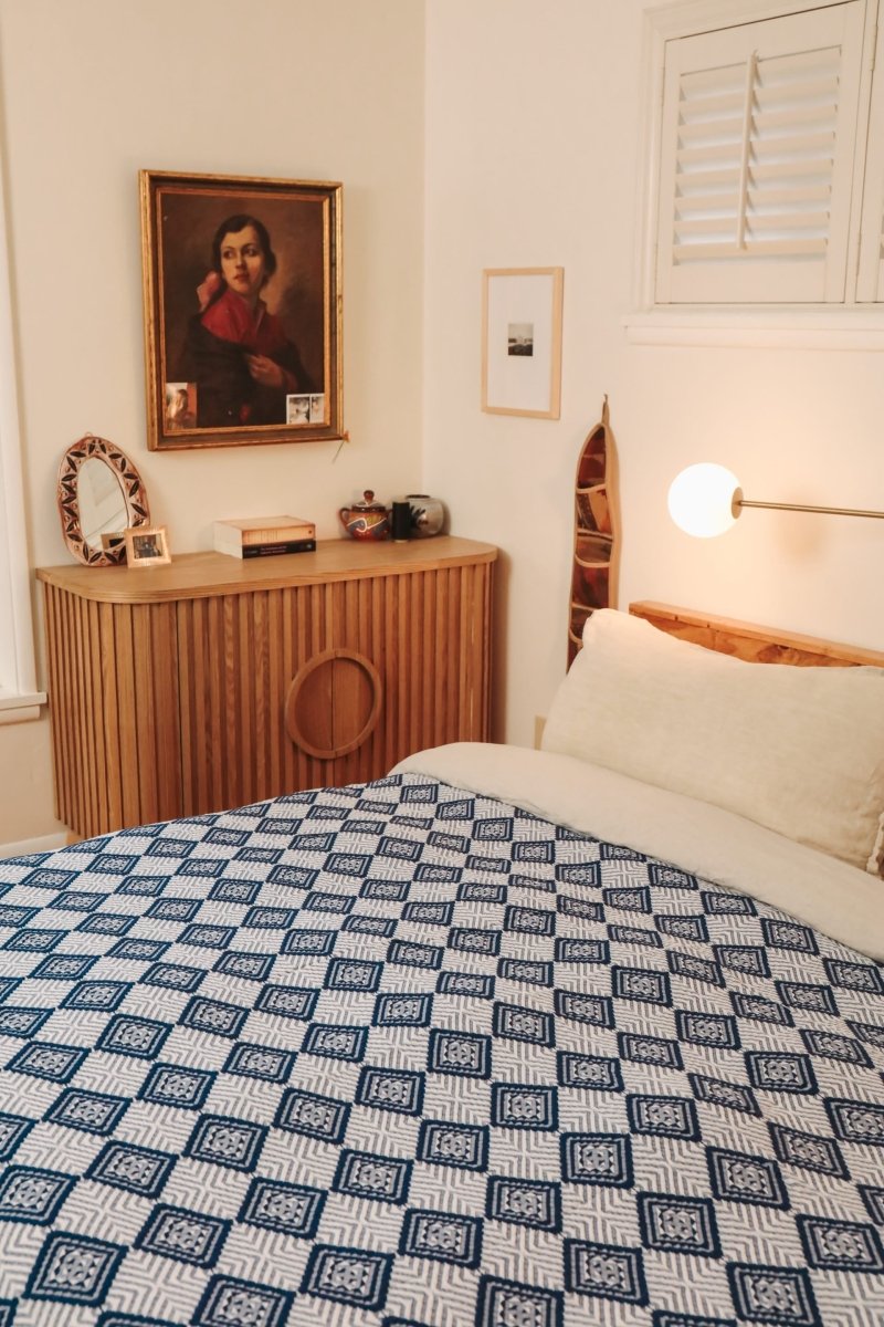 *NEW* Limited Edition Zarif Blanket - King - BLEZARIFKBLU - OddBird Co.