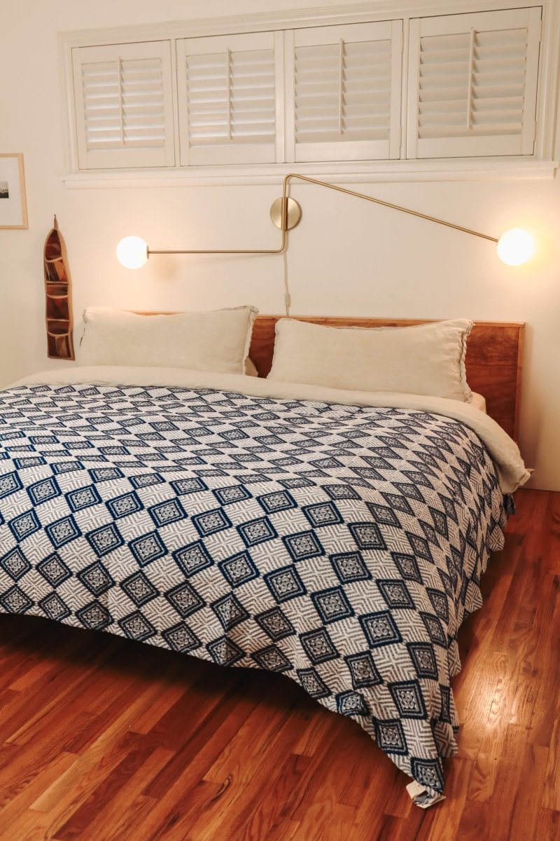 *NEW* Limited Edition Zarif Blanket - King - BLEZARIFKBLU - OddBird Co.