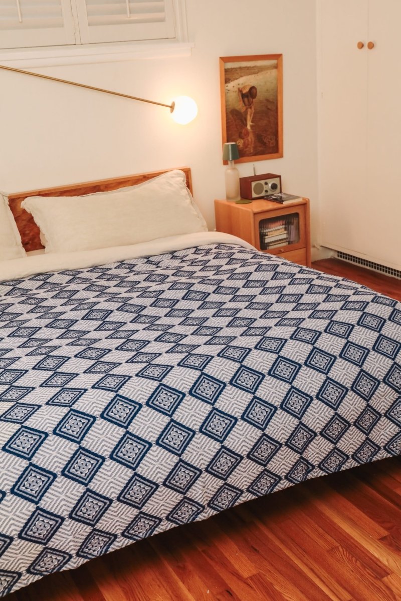 *NEW* Limited Edition Zarif Blanket - King - BLEZARIFKBLU - OddBird Co.