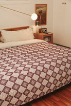 *NEW* Limited Edition Zarif Blanket - King - BLEZARIFKBRGNDY - OddBird Co.
