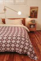 *NEW* Limited Edition Zarif Blanket - King - BLEZARIFKBRGNDY - OddBird Co.