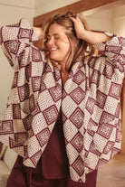 *NEW* Limited Edition Zarif Shawl Sweater - OLEZARIFBGDYXXS - OddBird Co.