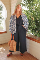 *NEW* Limited Edition Zarif Shawl Sweater - OLEZARIFBLUEXXS - OddBird Co.