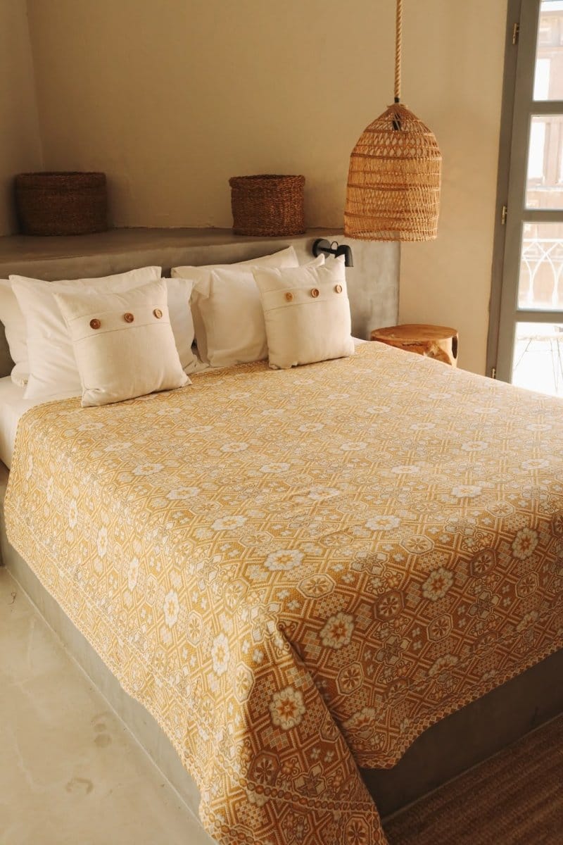 OddBird Blankets Mosaic Handwoven Blanket - King/Queen