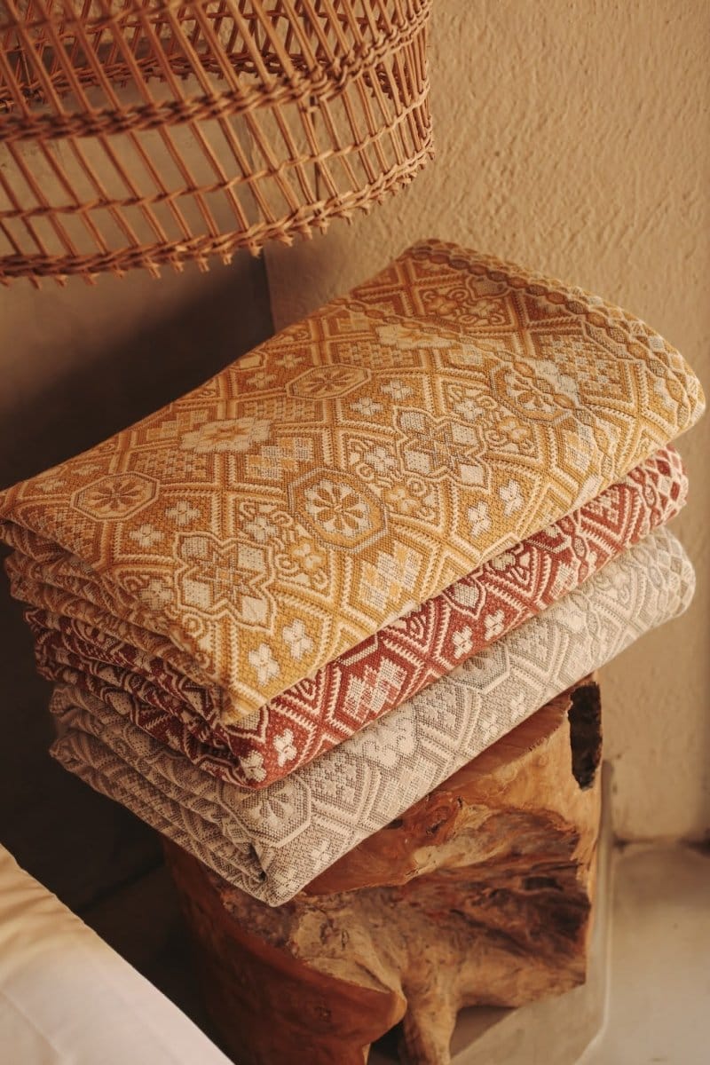 OddBird Blankets Mosaic Handwoven Blanket - King/Queen