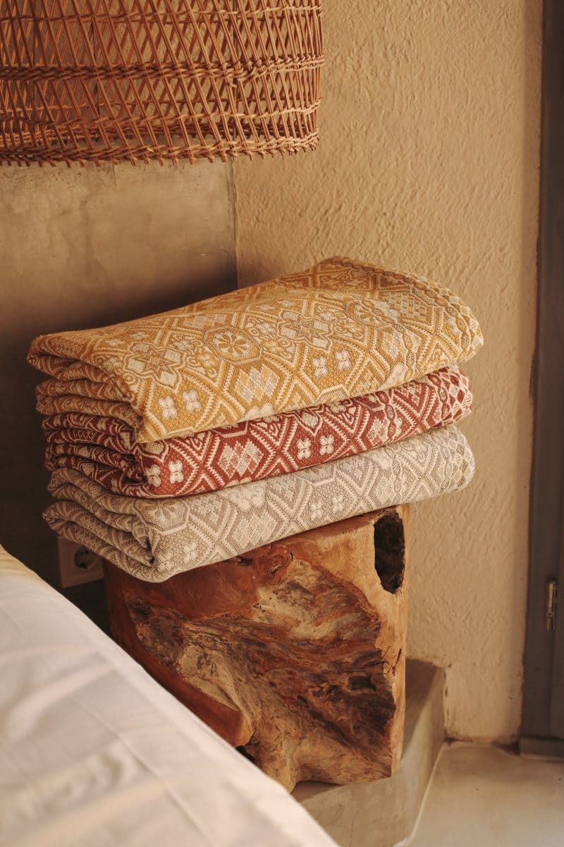 OddBird Blankets Mosaic Handwoven Blanket - King/Queen