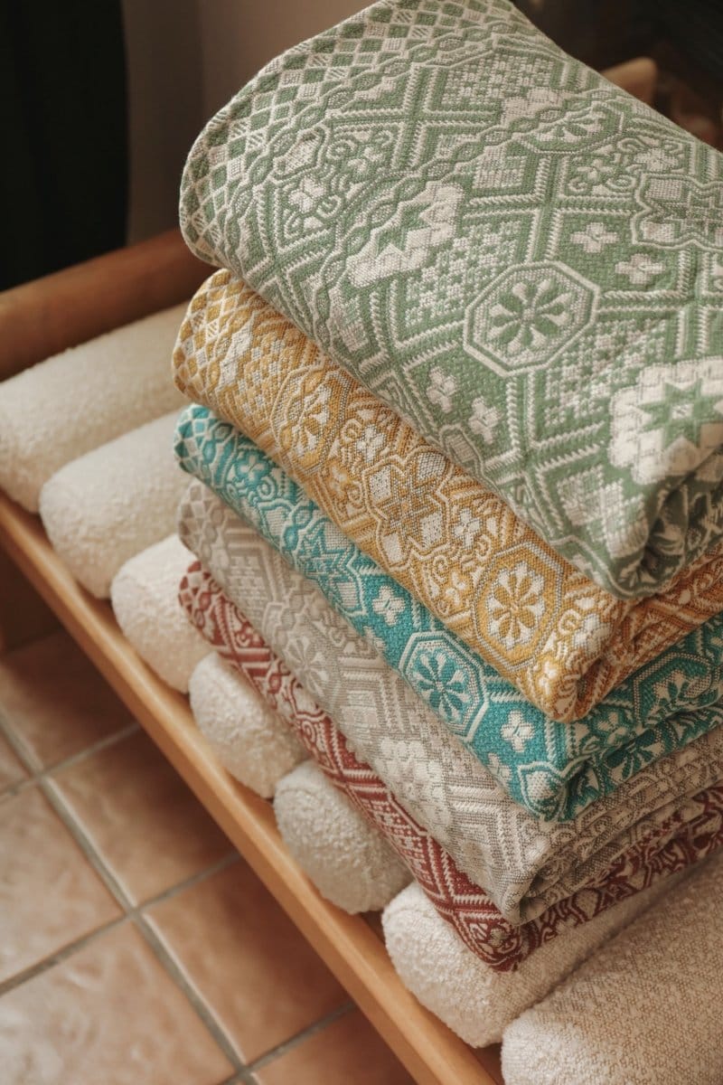 OddBird Blankets Mosaic Handwoven Blanket - King/Queen