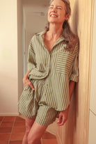 *NEW* Neşe Separates - Minted Stripe - TLENESEMINTXS - OddBird Co.