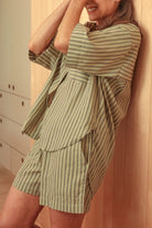 *NEW* Neşe Separates - Minted Stripe - TLENESEMINTXS - OddBird Co.