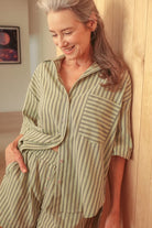 *NEW* Neşe Separates - Minted Stripe - TLENESEMINTXS - OddBird Co.