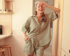 *NEW* Neşe Separates - Minted Stripe - TLENESEMINTXS - OddBird Co.