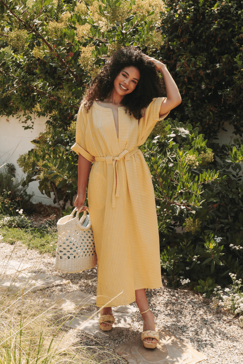 OddBird Loungewear *NEW* Rüya Tunic - Limon