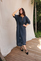 Rüya Tunic - Indigo - DLERUYAINDIXXS - OddBird Co.