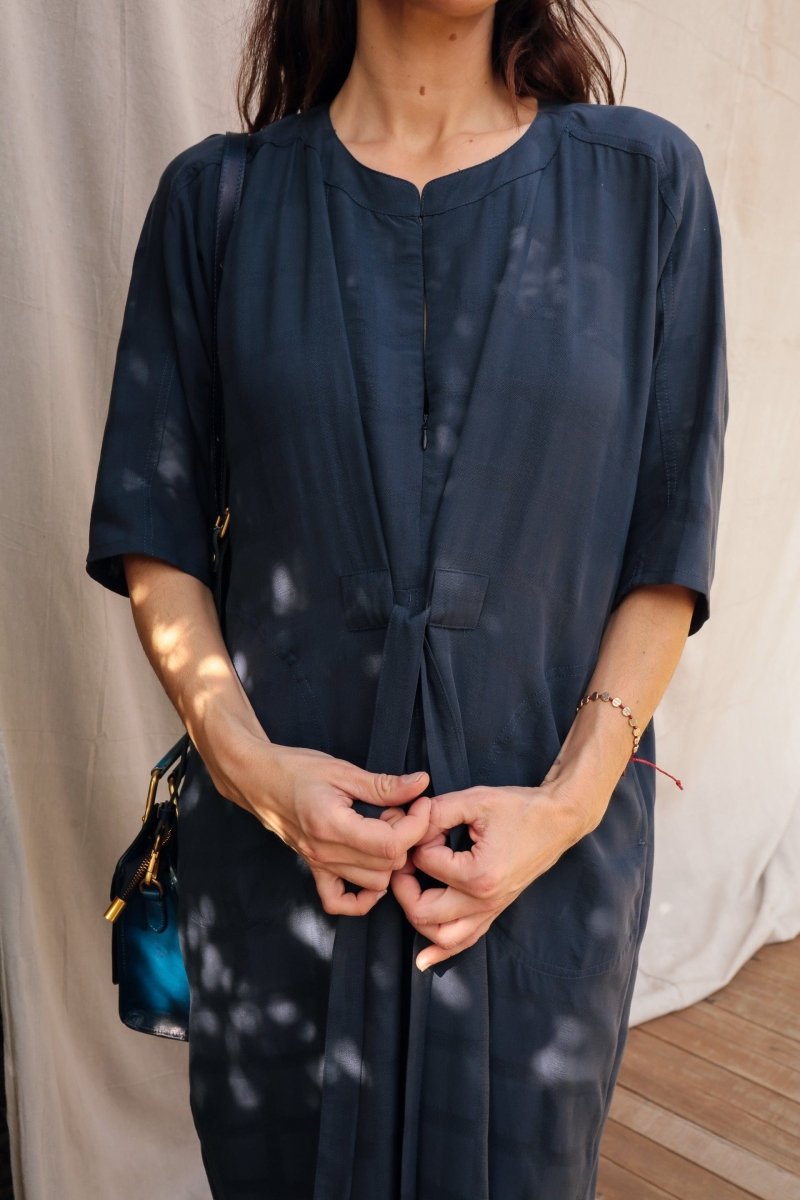 Rüya Tunic - Indigo - DLERUYAINDIXXS - OddBird Co.