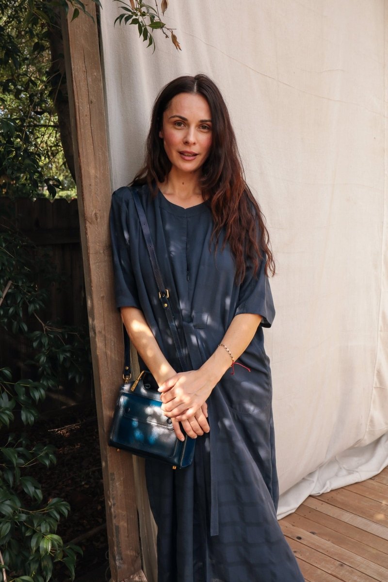 Rüya Tunic - Indigo - DLERUYAINDIXXS - OddBird Co.