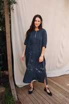 Rüya Tunic - Indigo - DLERUYAINDIXXS - OddBird Co.