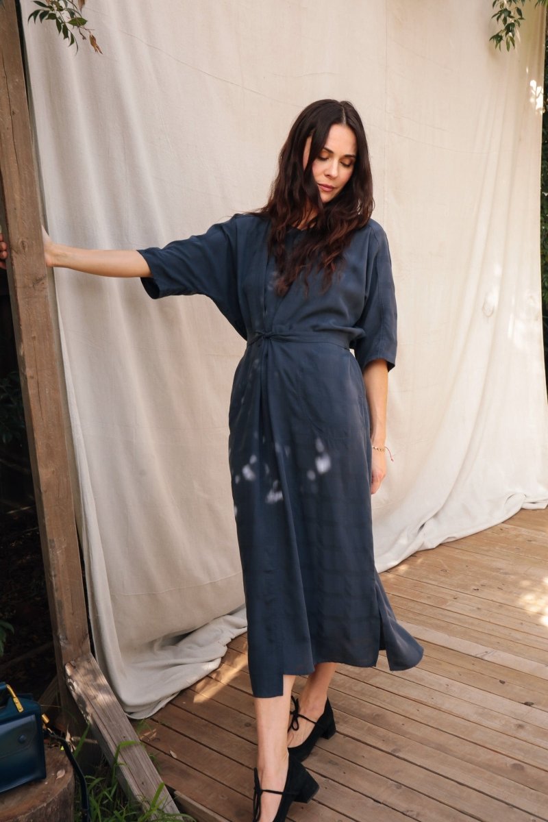 Rüya Tunic - Indigo - DLERUYAINDIXXS - OddBird Co.