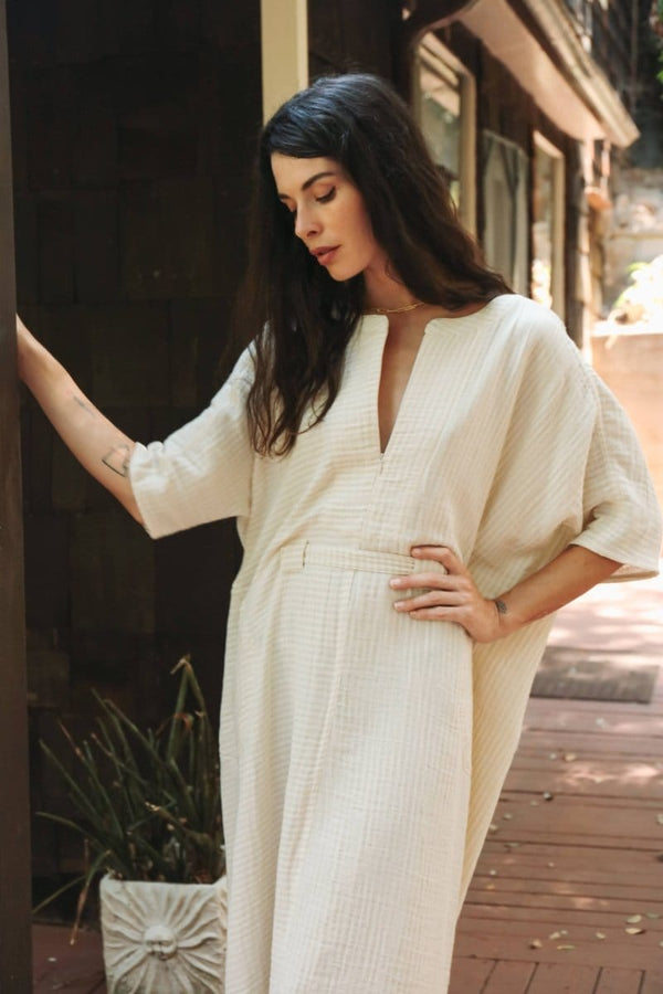 OddBird Loungewear P/XXS Rüya Tunic - Ivory