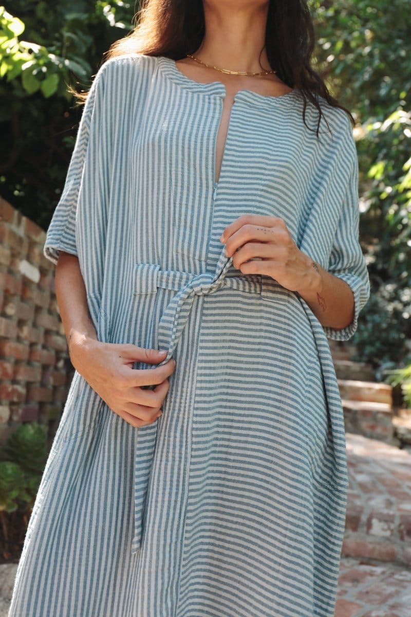 OddBird Loungewear Rüya Tunic - Ocean Blue