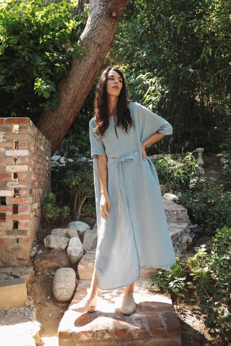 OddBird Loungewear Rüya Tunic - Ocean Blue