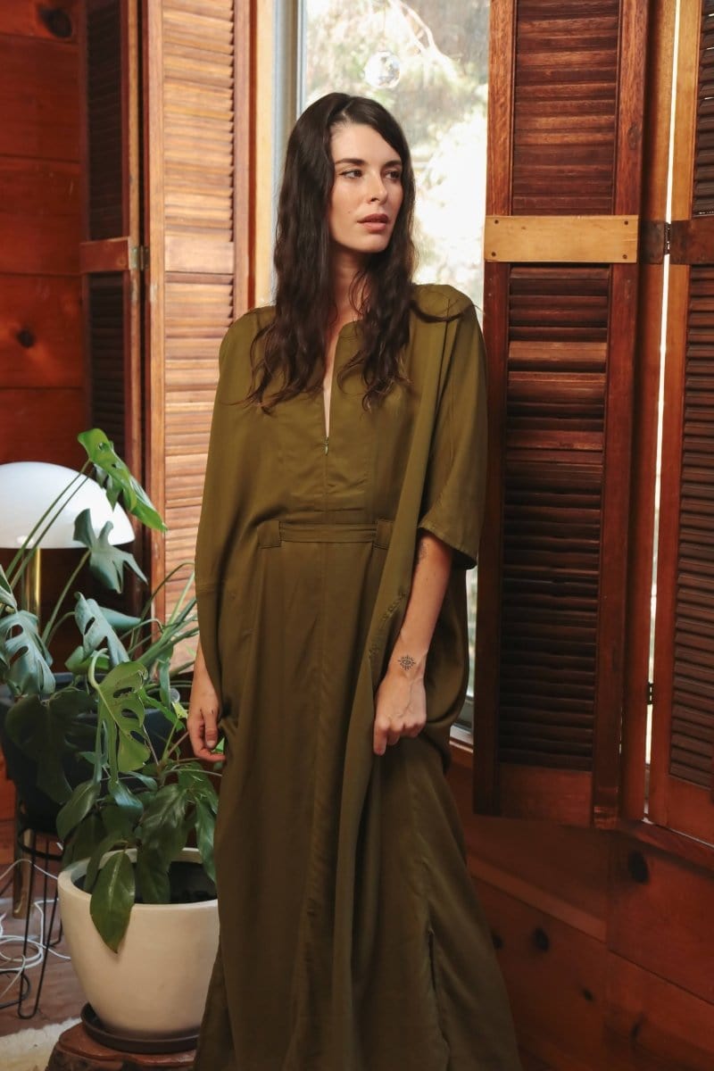 OddBird Loungewear Rüya Tunic - Olive