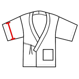 Sleeve Width measurement illustration