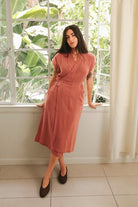 The Aydin 'House' Dress - Canyon Rose - LCAYDCRXS - OddBird Co.