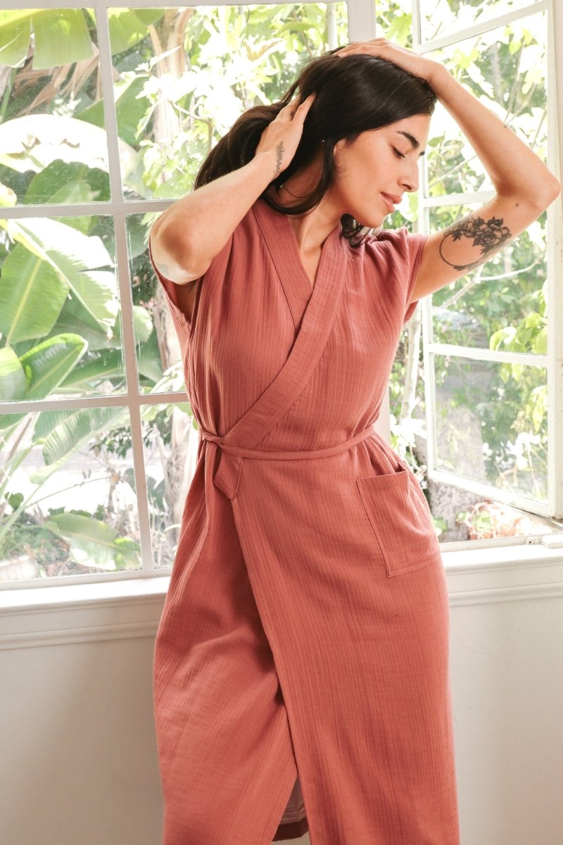 The Aydin 'House' Dress - Canyon Rose - LCAYDCRXS - OddBird Co.