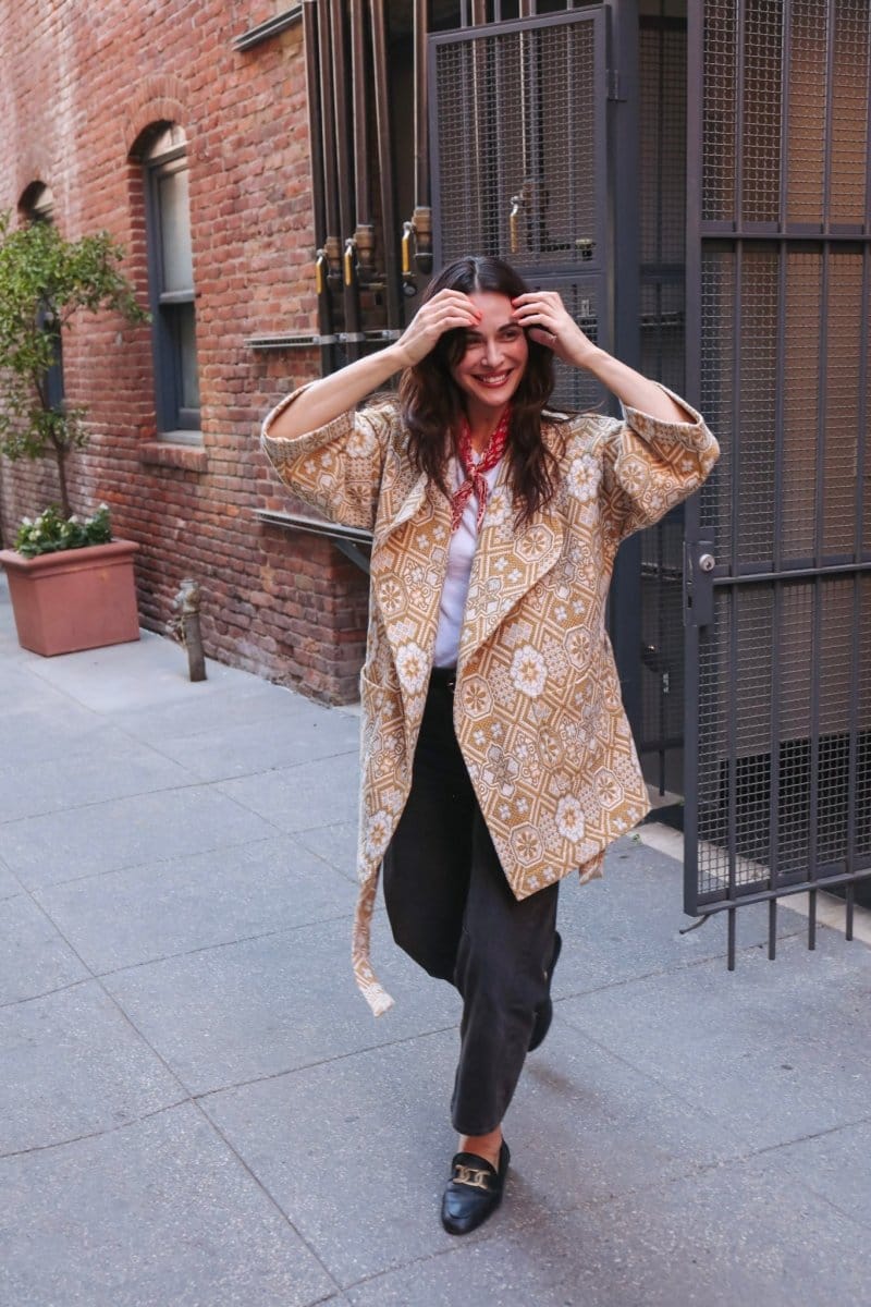 OddBird Loungewear The Mosaic Coat- MADE TO ORDER