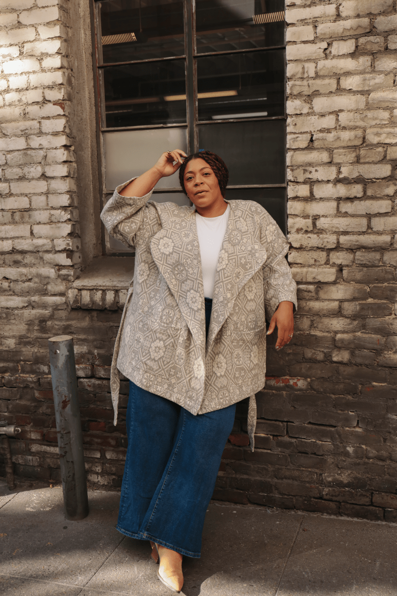 The Mosaic Coat - READY - TO - SHIP - OddBird Co.