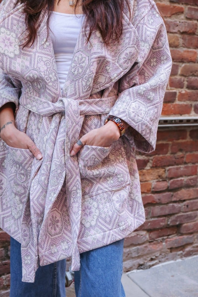 OddBird Loungewear The Mosaic Coat- MADE TO ORDER